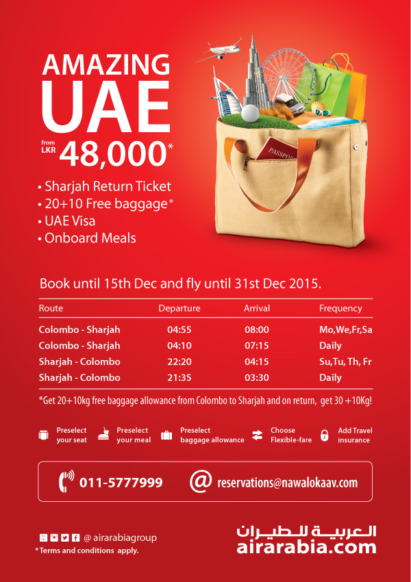 Amazing UAE offer!