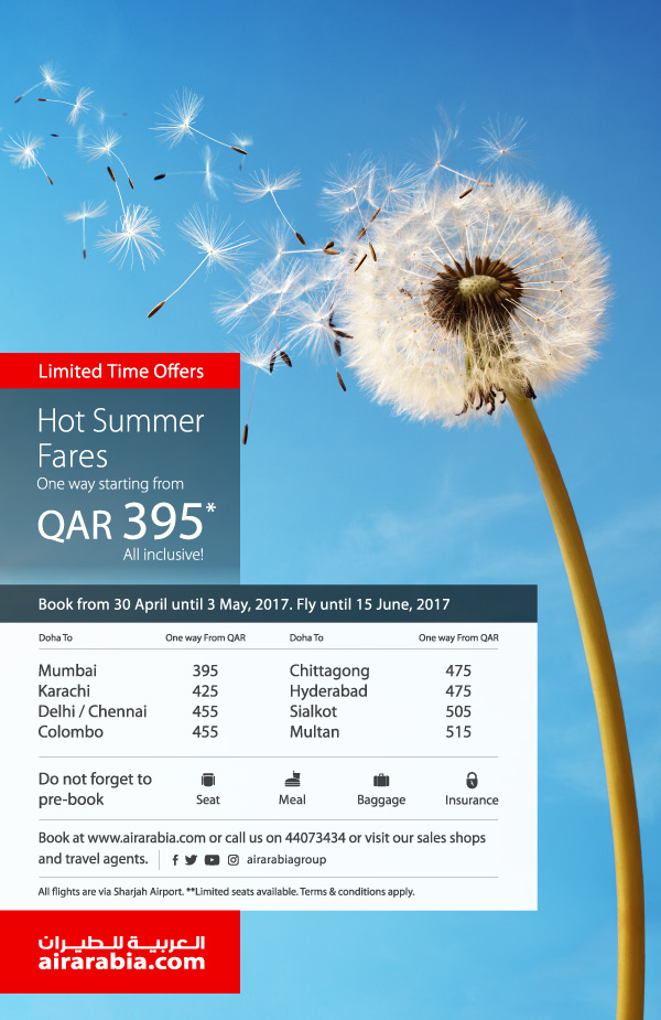 Hot Summer Fares