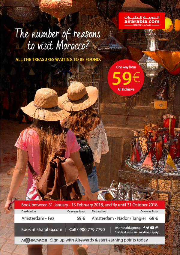 The number of reasons to visit Morocco?