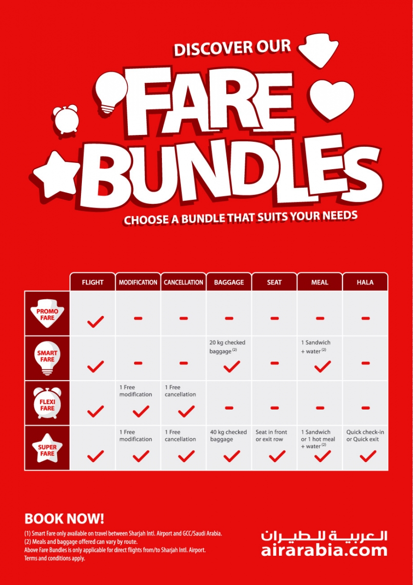 Air arabia sales baggage buy