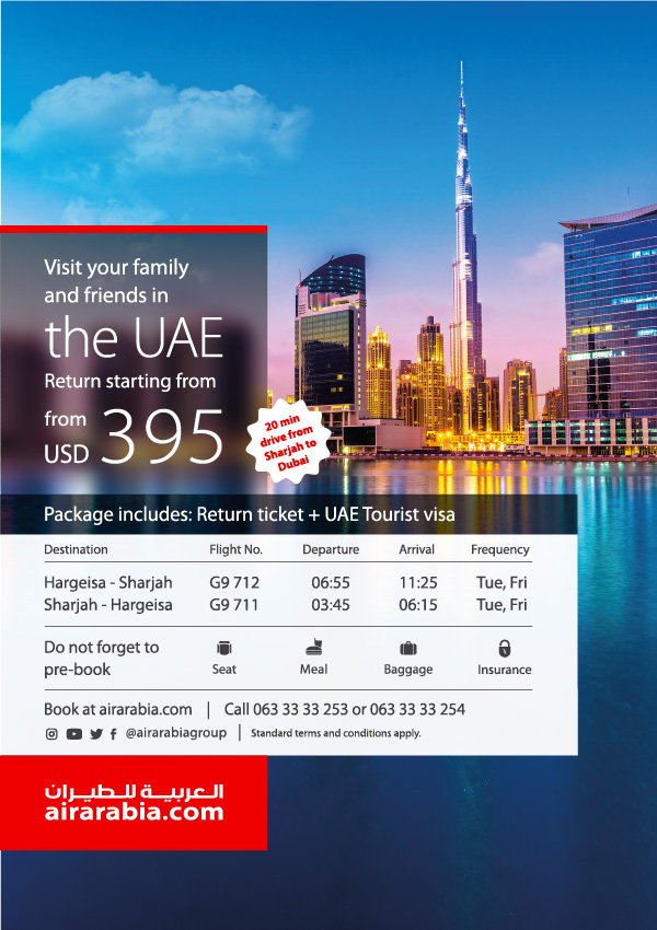 Fly to the UAE, KSA, Kuwait, Bahrain & Oman