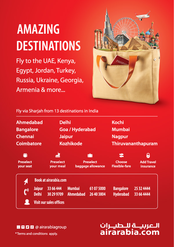 Fly to amazing destination from India!