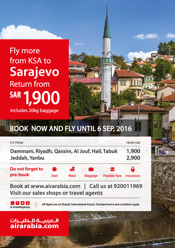 KSA to Sarajevo