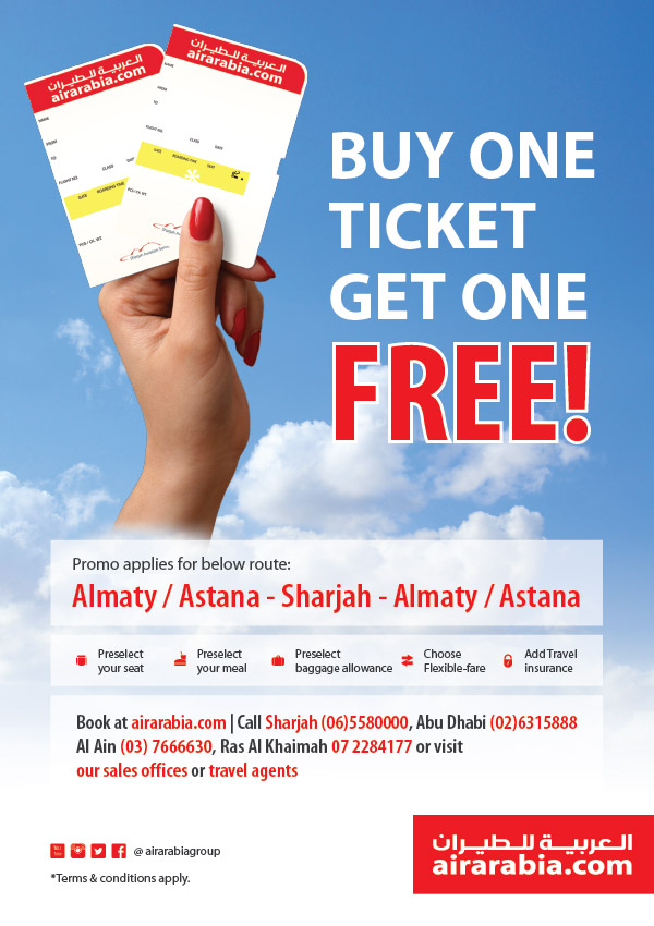 Ticket booking airarabia AIR ARABIA