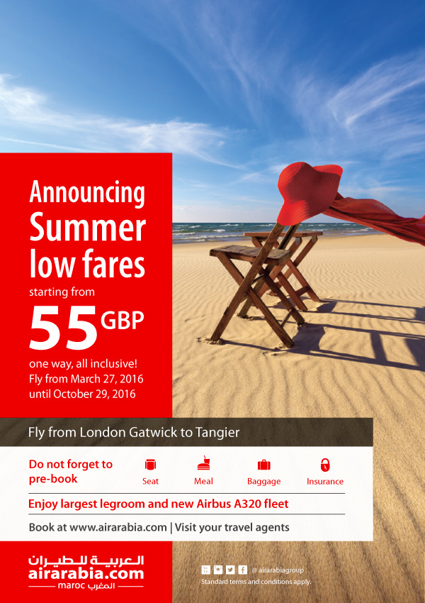Announcing summer low fares!