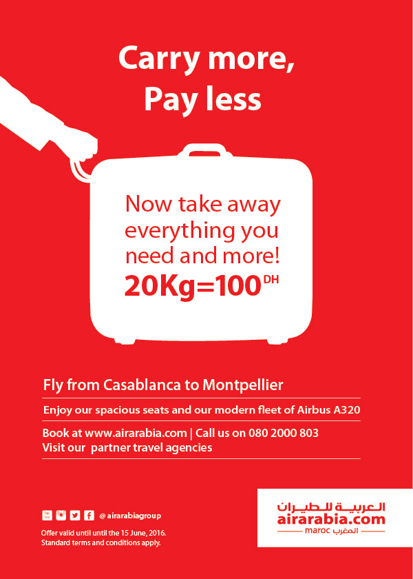 air arabia carry on