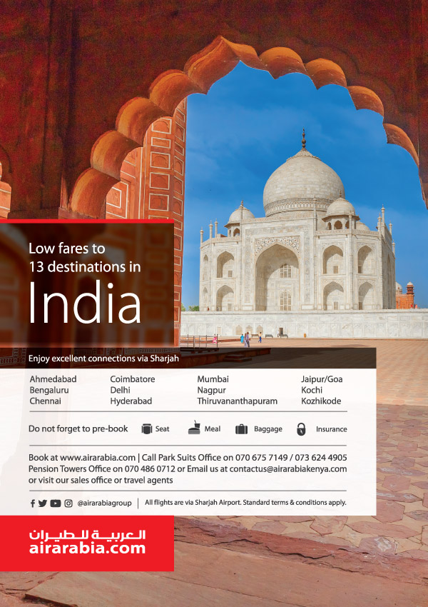 Low fares to 13 destinations in India