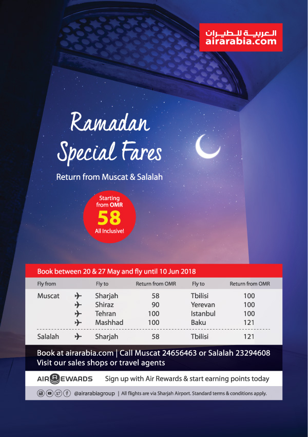 Ramadan Special Fares