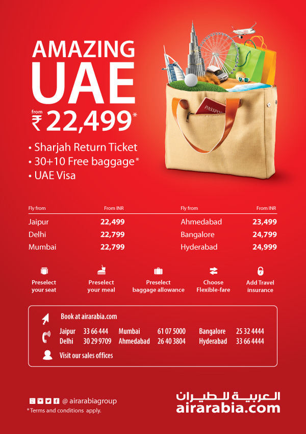 Amazing UAE from INR 22,499!