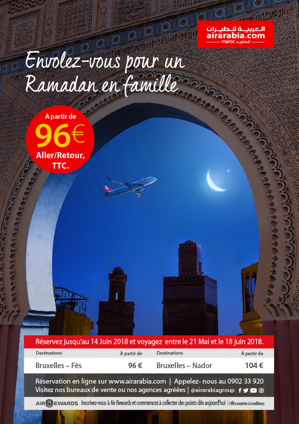 Envolez Vous Pour Un Ramadan En Famille Air Arabia