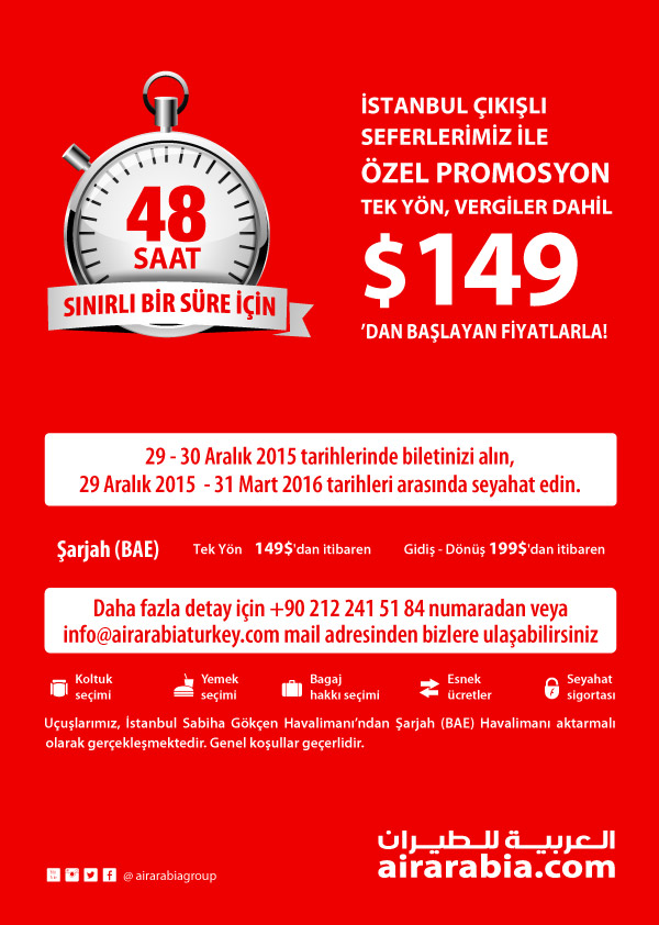 Istanbul çikişli seferlerimiz ile özel promosyon