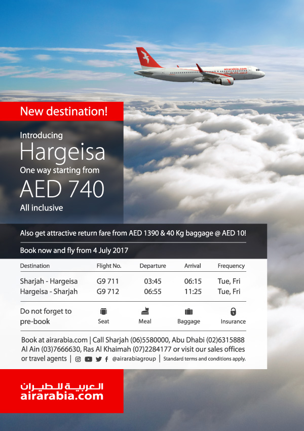 Introducing Hargeisa Air Arabia