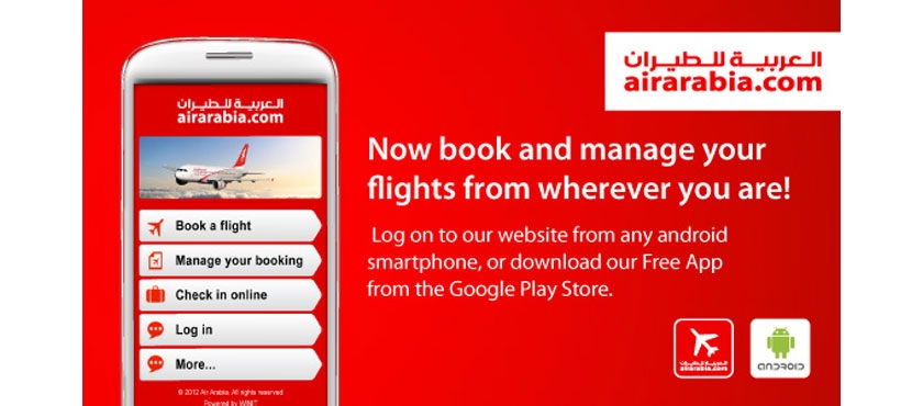 Air Arabia Extends Availability Of Mobile Application To Android | Air  Arabia